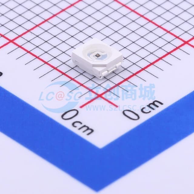 3528正贴红外发射透明IR940nm120°实物图