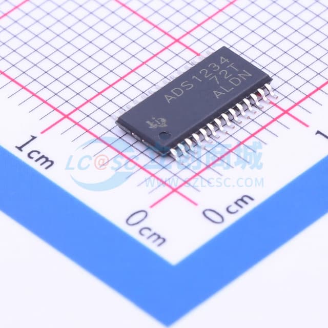 用于桥式传感器的24bit 模数转换器实物图