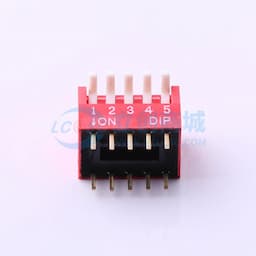 间距2.54mm 琴键 5位拨码开关 【拨码】缩略图