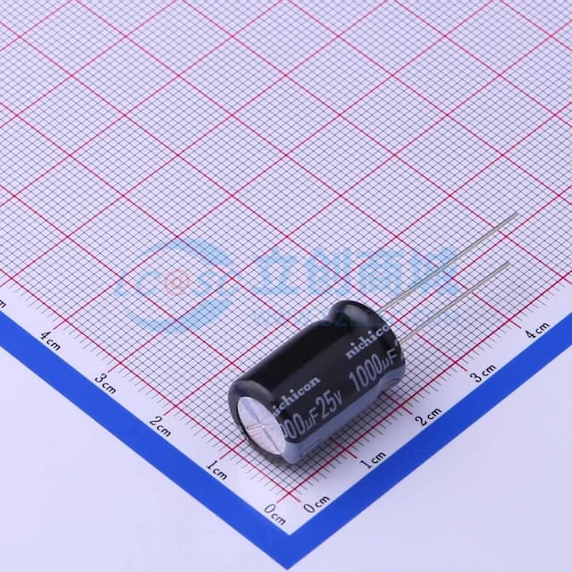 1000uF ±20% 25V 【插件】实物图