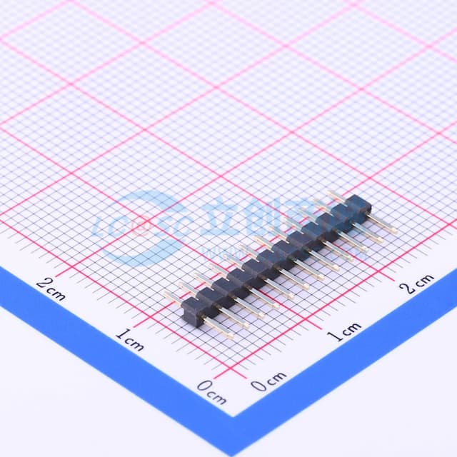 1x12P 间距:2mm 方针 直插 【排针】实物图