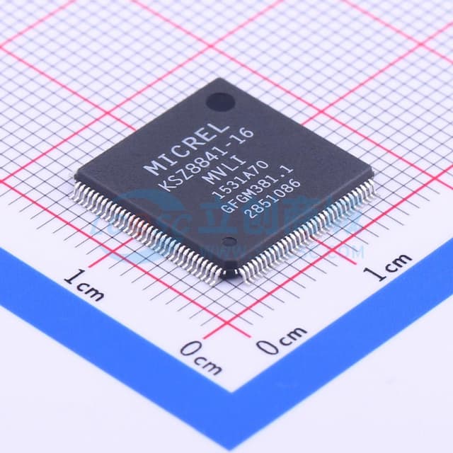 KSZ8841-16MVLI实物图