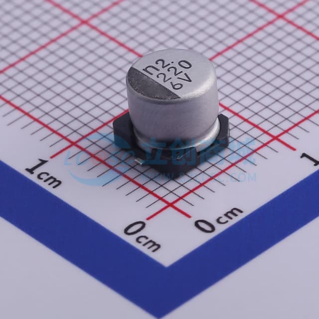 220uF ±20% 6.3V实物图