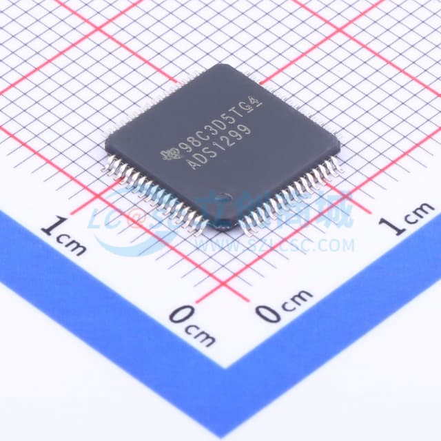 ADS1299-x 低噪声、4/6/8通道、24bit 、同时采样模数转换器，用于EEG和生物电bit 测量实物图
