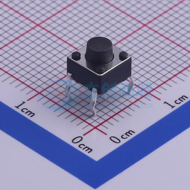 6*6*5.5mm 直插 轻触开关 【轻触】实物图