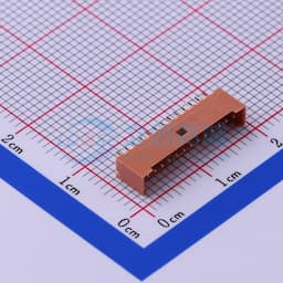 土黃 1x13P 间距:1.25mm 直插【插件】缩略图
