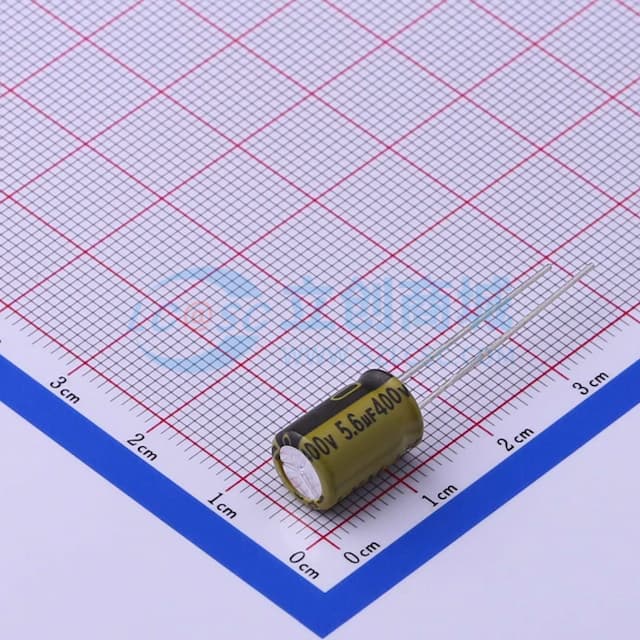 5.6uF ±20% 400V 【插件】实物图