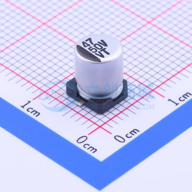 47uF ±20% 50V实物图