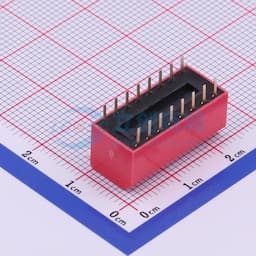 间距2.54mm 琴键 8位拨码开关 【拨码】缩略图