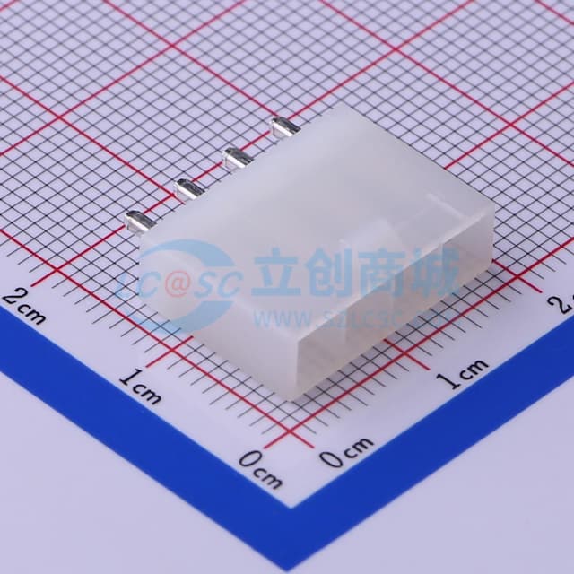 1x4P 间距:4.2mm 直插 【插件】实物图