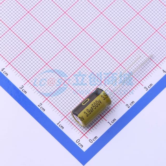 3.9uF ±20% 500V 【插件】实物图