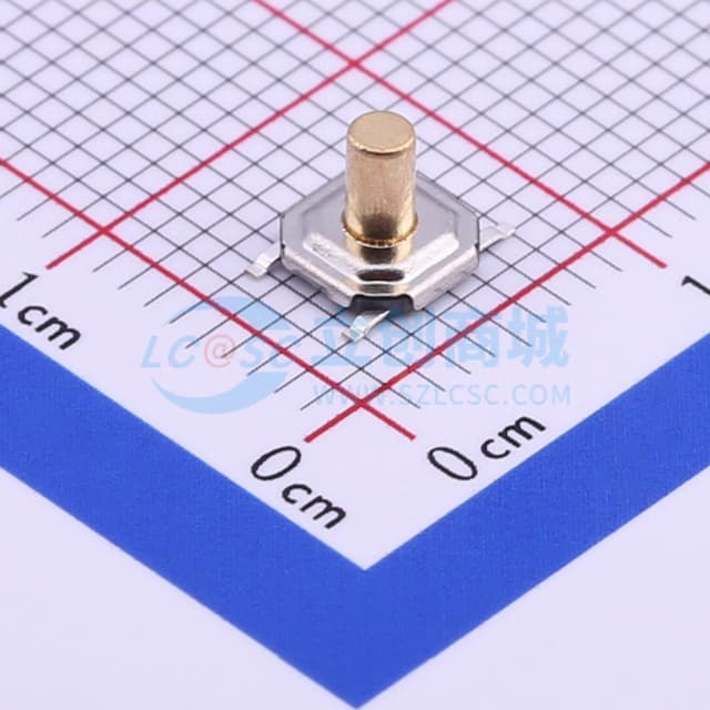 5.2*5.2*4.5mm 立贴 轻触开关实物图