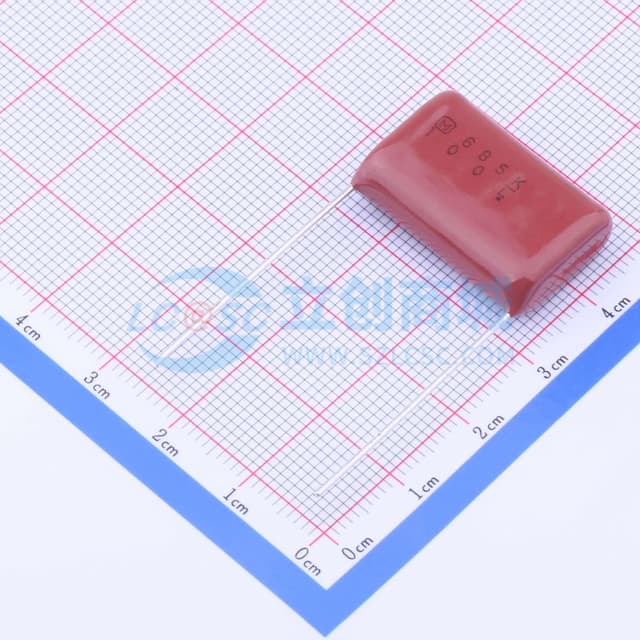 6.8uF ±10% 100V 【薄膜】实物图