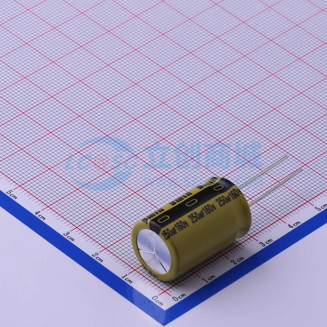 250uF ±20% 160V实物图