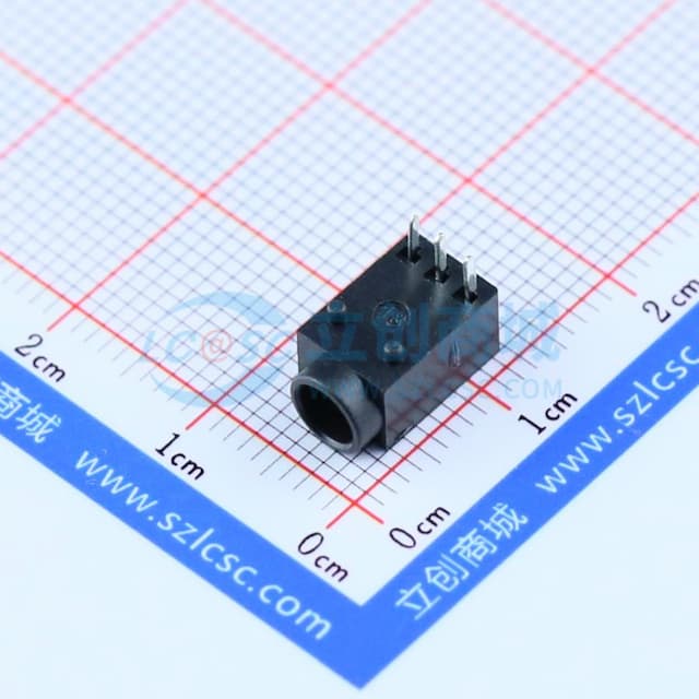 DC电源插座 内径:1mm 【AC】实物图