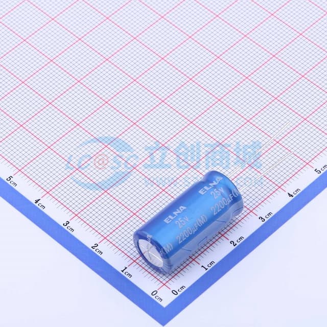 2200uF ±20% 25V实物图