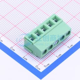 5mm 直插 每排P数:5 【螺钉】缩略图