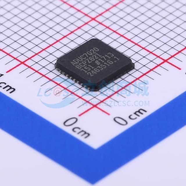 精密模拟微控制器，12位模拟I/O，ARM7TDMI® MCU内核实物图