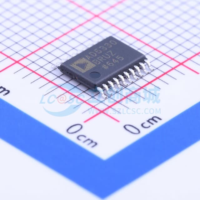 2.5V至5.5V、115 uA、并行接口、单通道、电压输出8位DAC实物图