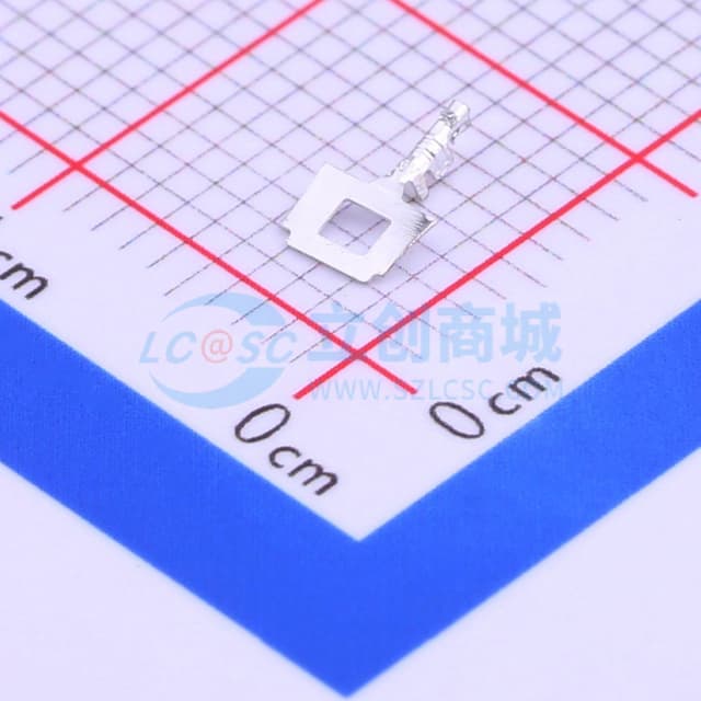 0.80mm间距线对板连接器实物图
