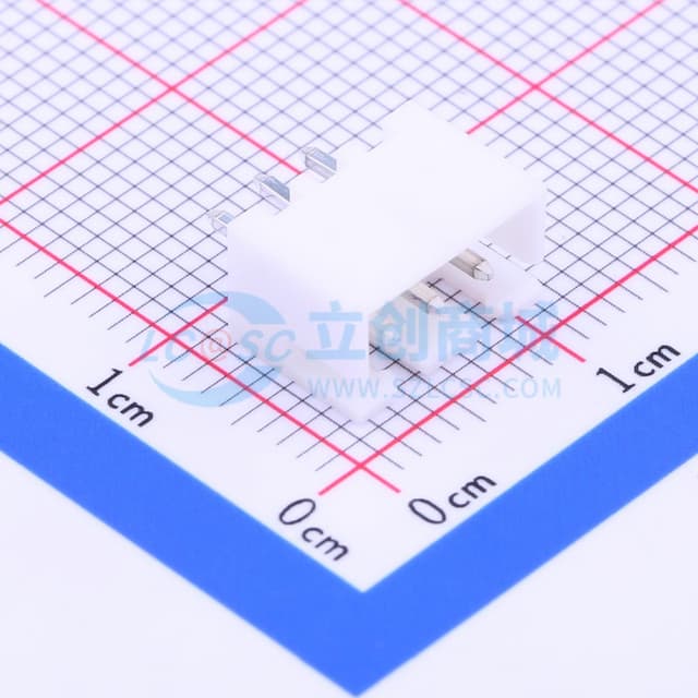 1x3P 间距:2.5mm 直插 系列:XH 【插件】实物图