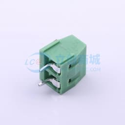 1x2P 5mm 直插 排数:1 每排P数:2【螺钉】缩略图