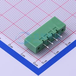 3.81mm 1x4P 排数:1 每排P数:4 螺丝固定 【插拔】缩略图