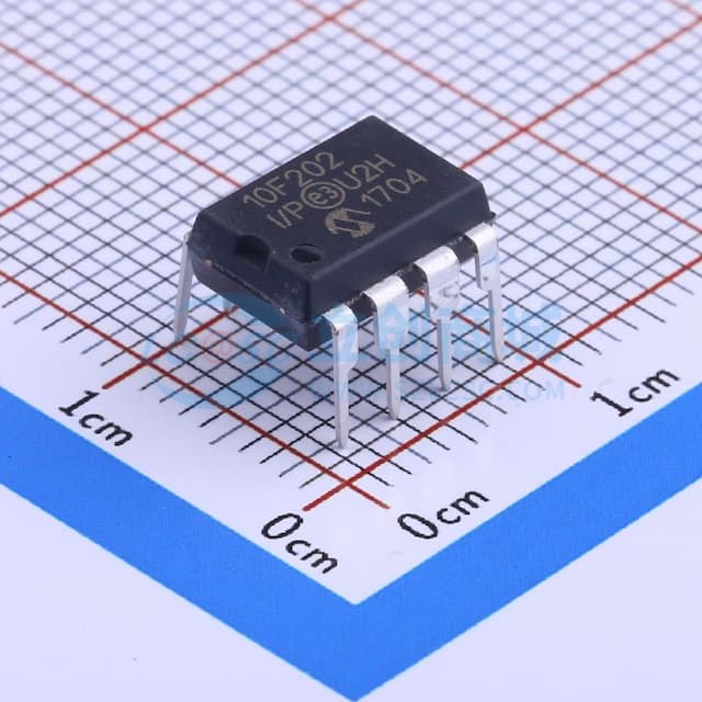 PIC10F202-I/P 【插件】实物图
