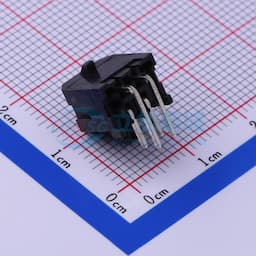 黑色 2x2P 间距:3mm 弯插【插件】缩略图