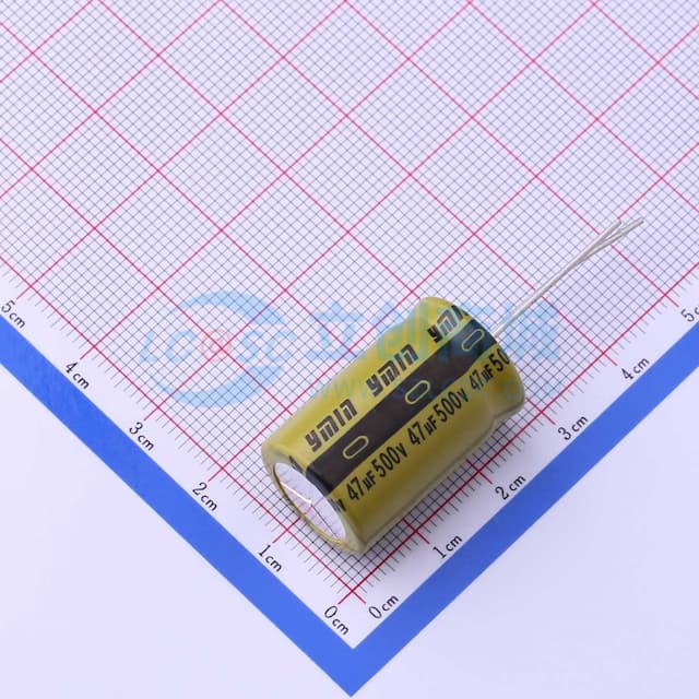 47uF ±20% 500V 【插件】实物图