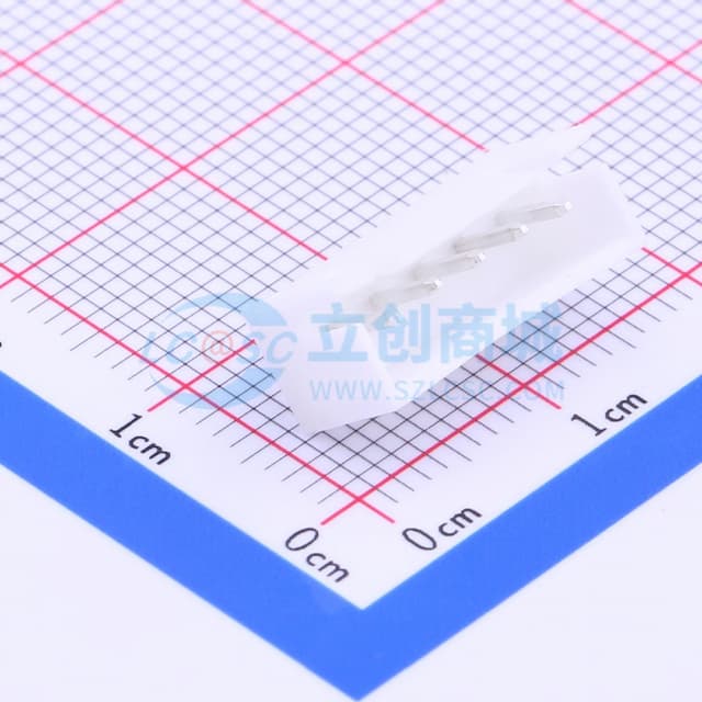 系列:XH 间距:2.5mm 1x5P【插件】实物图