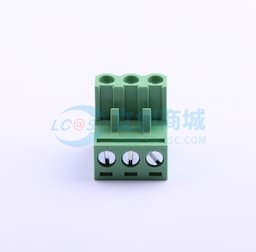 螺丝固定 1x3P 5.08mm 排数:1 每排P数:3缩略图