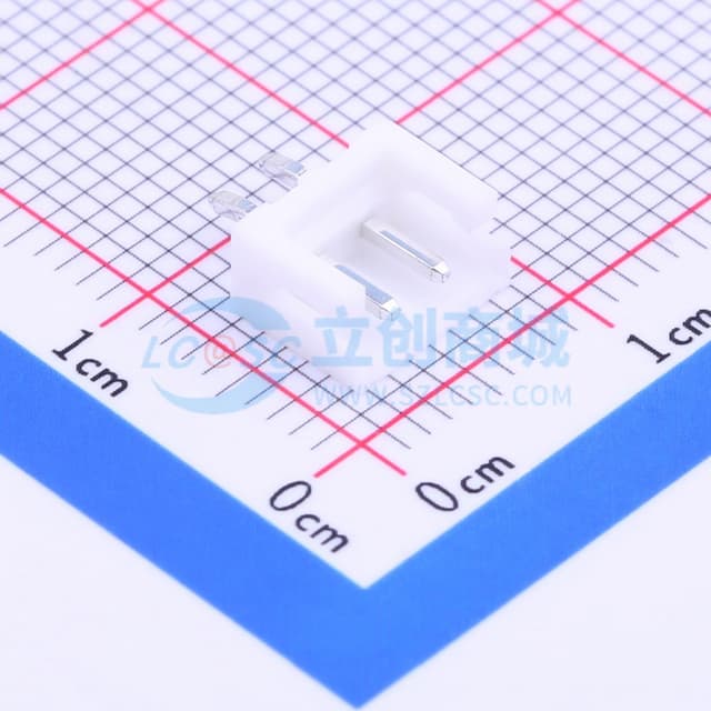 系列:EH 间距:2.5mm 1x2P【插件】实物图