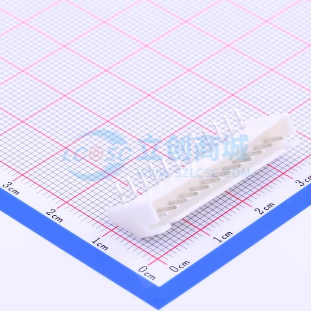 1x12P 间距:2.5mm 弯插 系列:XH 【插件】实物图