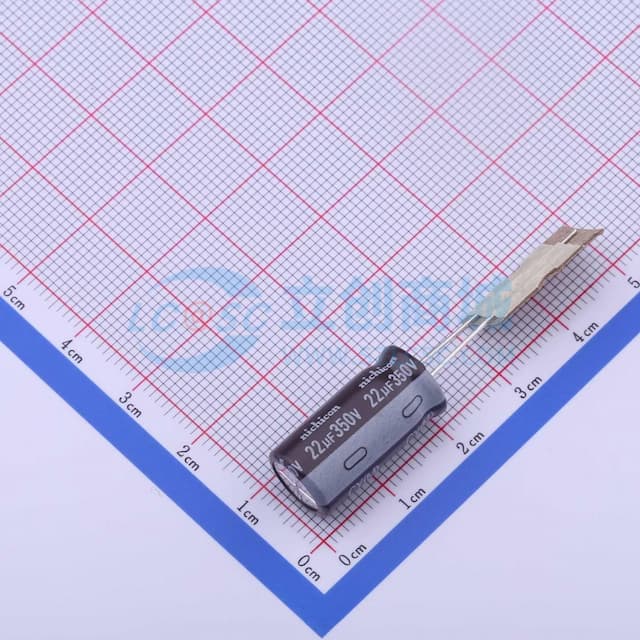 22uF ±20% 350V 【引线】实物图