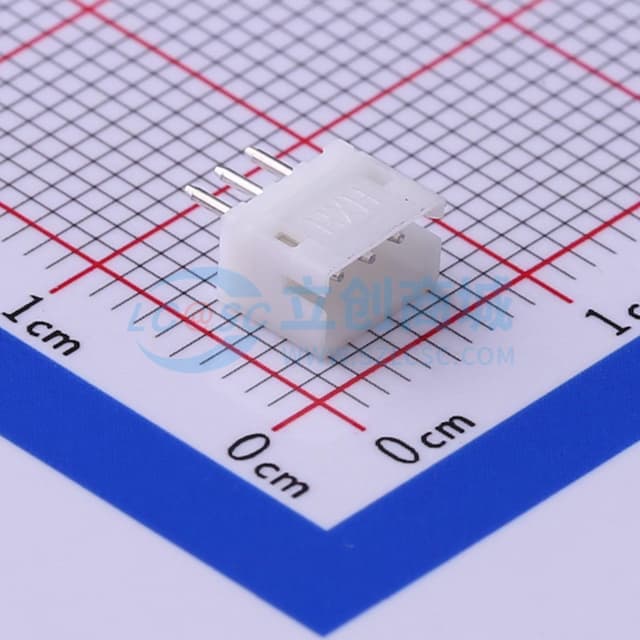 1x3P 间距:1.5mm 直插 【插件】实物图