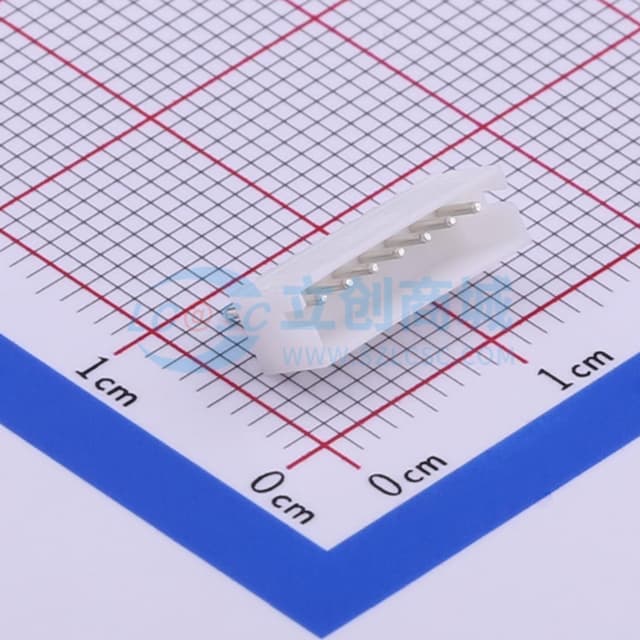 1x7P 间距:1.5mm 直插 系列:ZH 【插件】实物图