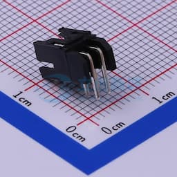 黑色 2x2P 间距:2mm 弯插【插件】缩略图
