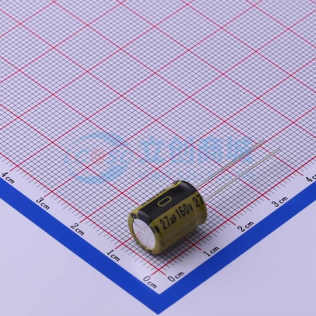 27uF ±20% 160V实物图