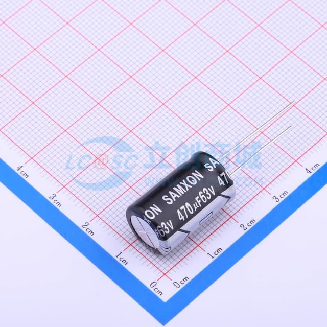 470uF ±20% 63V 【插件】实物图