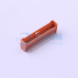 土黃 1x14P 间距:1.25mm 弯插【插件】缩略图