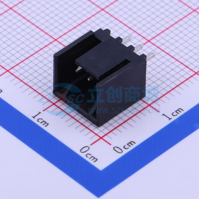 1x3P 间距:2.54mm【插件】实物图