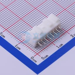 白色 1x8P 间距:2mm 直插【插件】缩略图