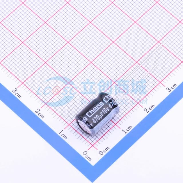 470uF ±20% 16V 【插件】实物图