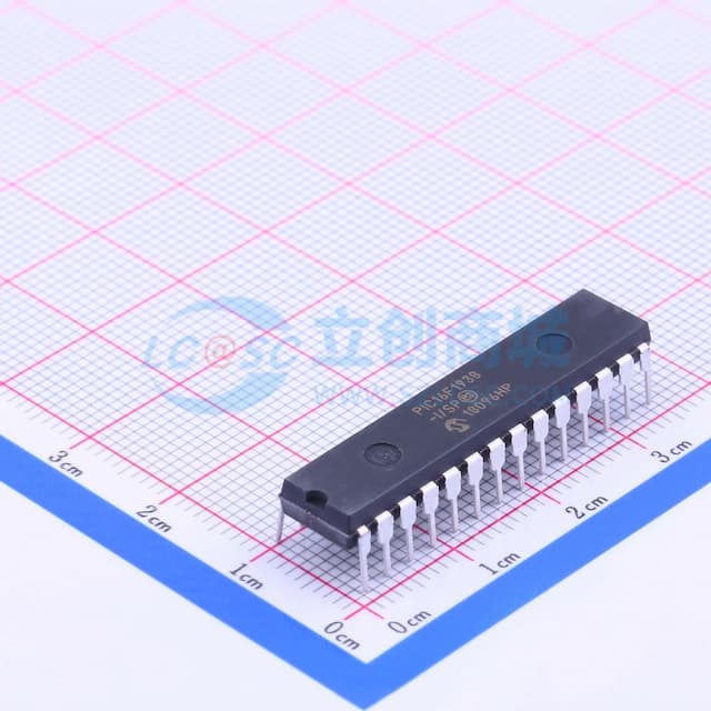 PIC16F1938-I/SP 【插件】实物图