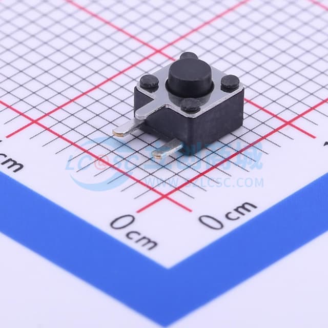 4.5*4.5*3.8mm 侧插 轻触开关【轻触】实物图
