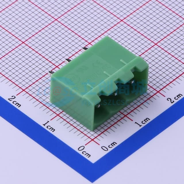 5.08mm 1x3P 排数:1 每排P数:3 【插拔】实物图