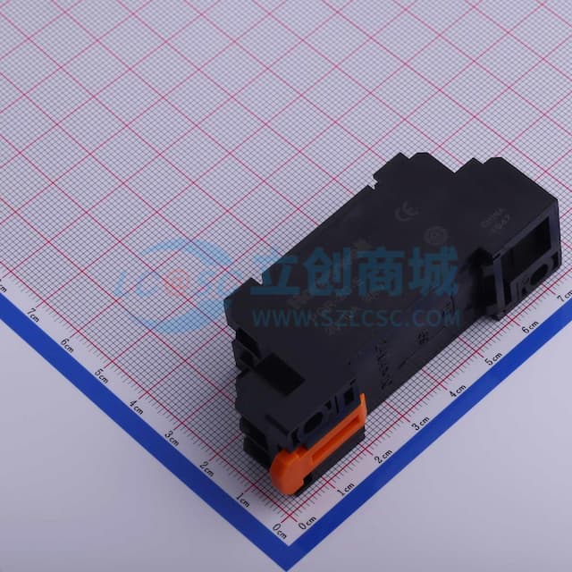 PGR小型中间继电器插座(金属卡簧:AGR-V1)实物图