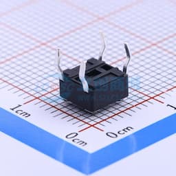 6.2*6.2*4.3mm 直插 轻触开关 【轻触】缩略图