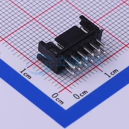 黑色 2x6P 间距:2mm 直插【插件】缩略图